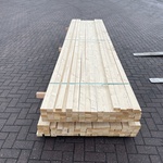 Ca. 72x Vuren Regels Geschaafd  , 32x58mm, lengte 420cm